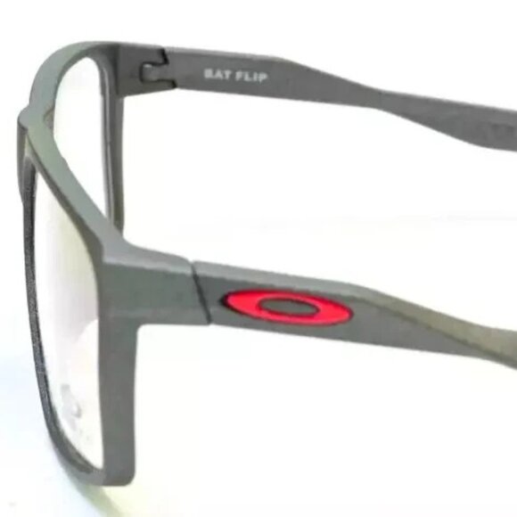 Oakley OX8183‑0458 Bat Flip Eyeglasses Frame Matte Black Unisex 58mm - Picture 2 of 2